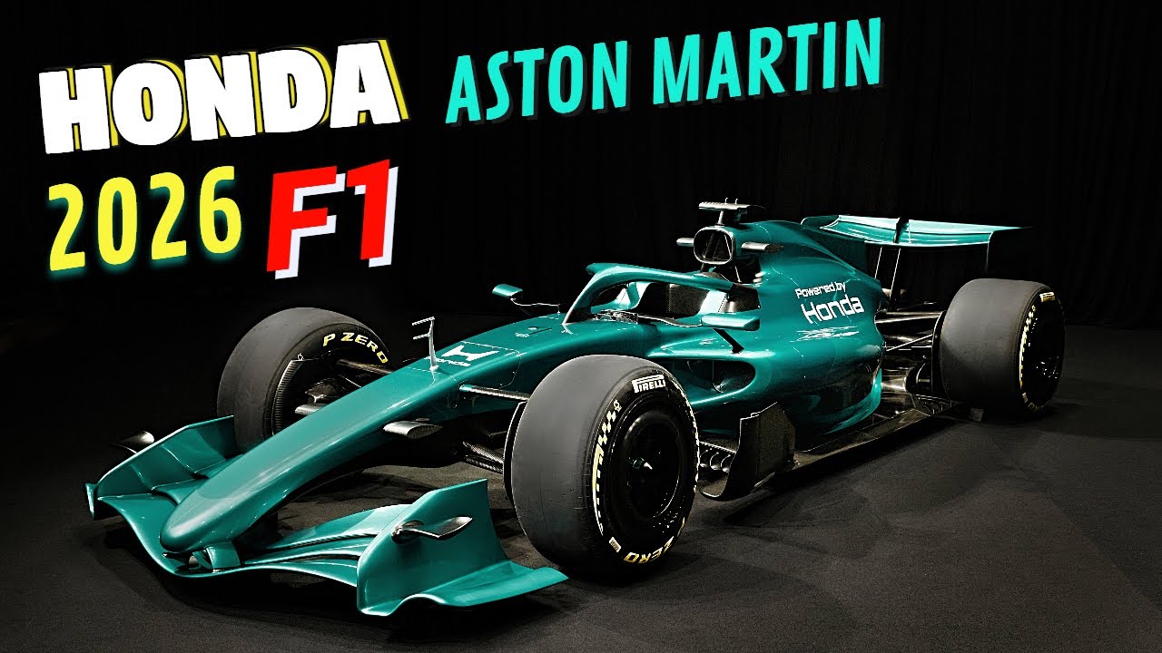 Aston Martin AMR26 F1 2026 | Представлен силовой агрегат Honda RA626H и объявлено о начале партне...