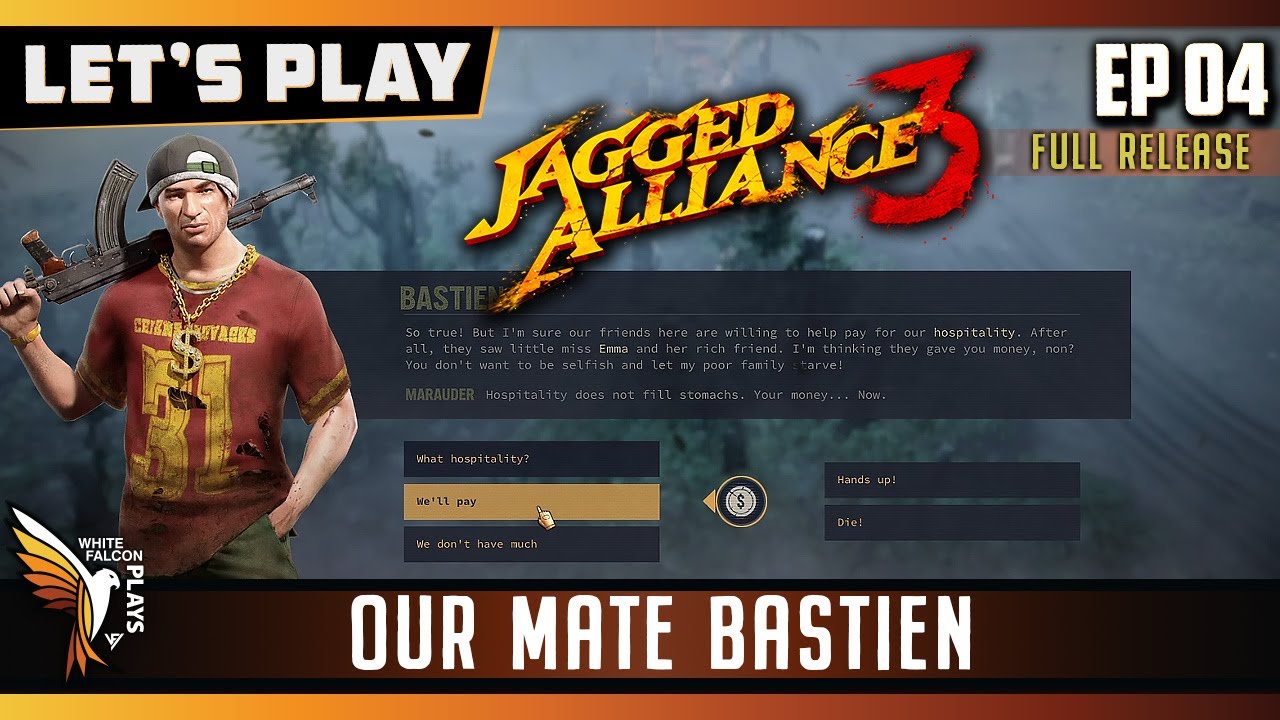 Jagged Alliance 3 | EP04 | GamePlay | Let's Play (Turn Based Tactics, RPG) Our Mate Bastien