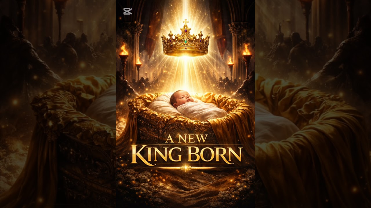 Darkness ended the night Jesus was born 🌟A New King Is Born
