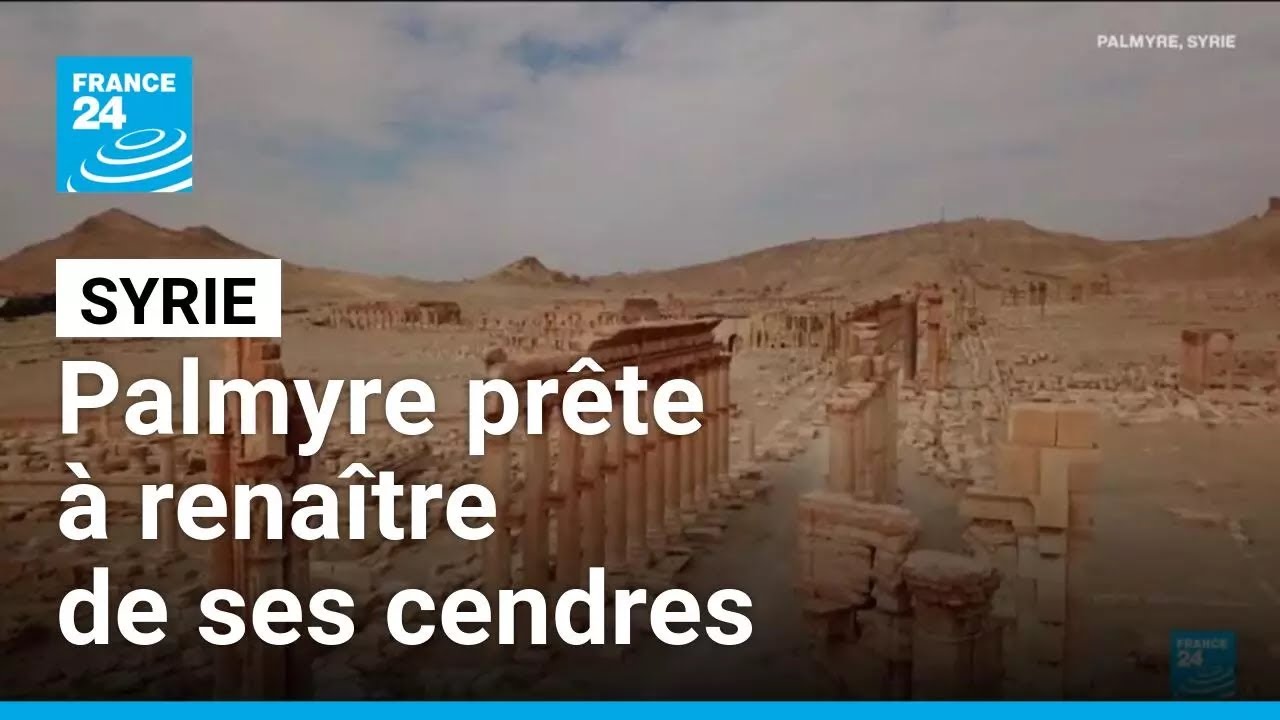 Syrie : détruite par l'Etat islamique, Palmyre est prête à renaître de ses cendres • FRANCE 24