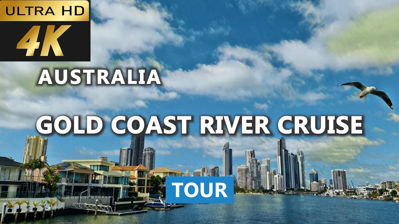 [4k] Gold Coast River Cruise Tour |  Surfers Paradise River Cruise | Gold Coast  Attractions