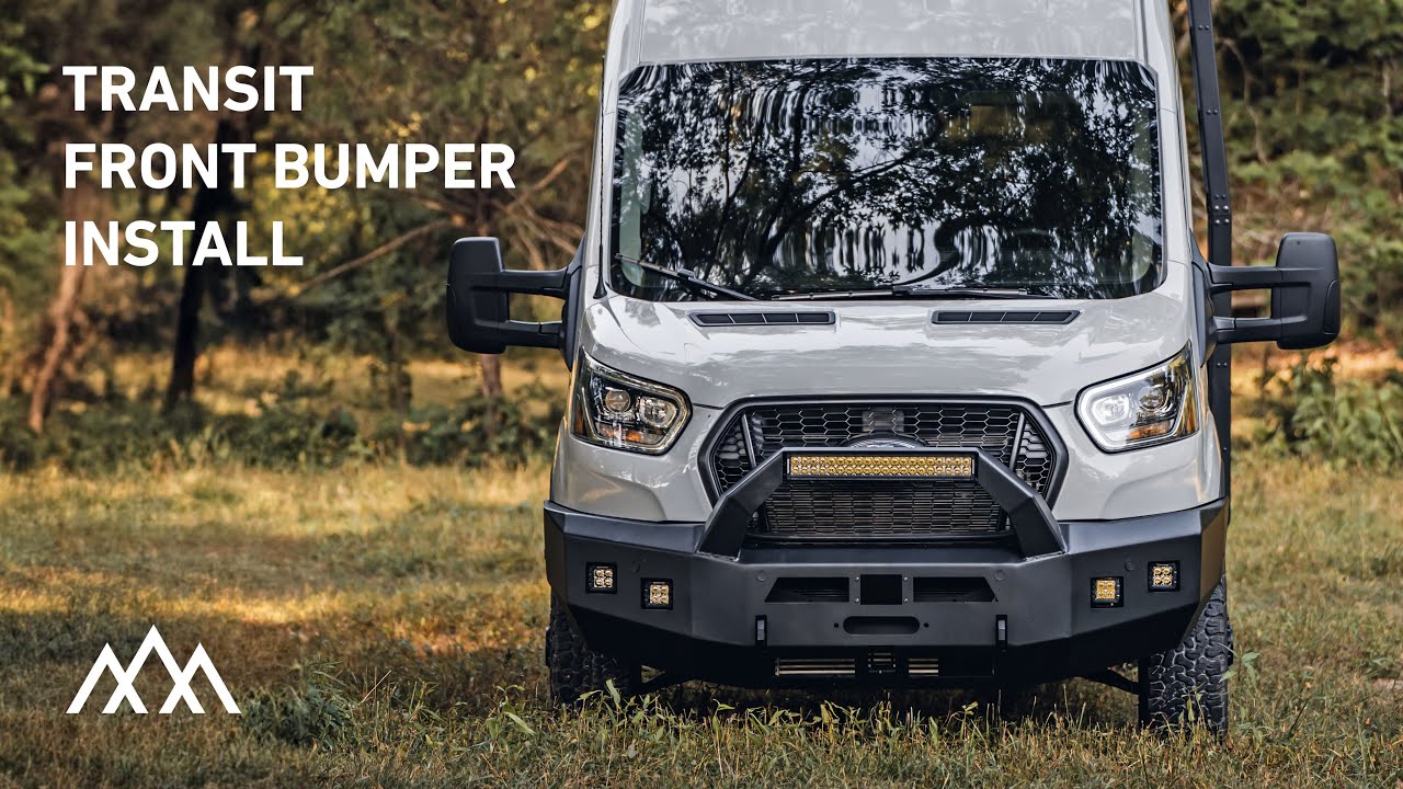 [2020+] Ford Transit – Front Bumper Install Backwoods Adventure Mods