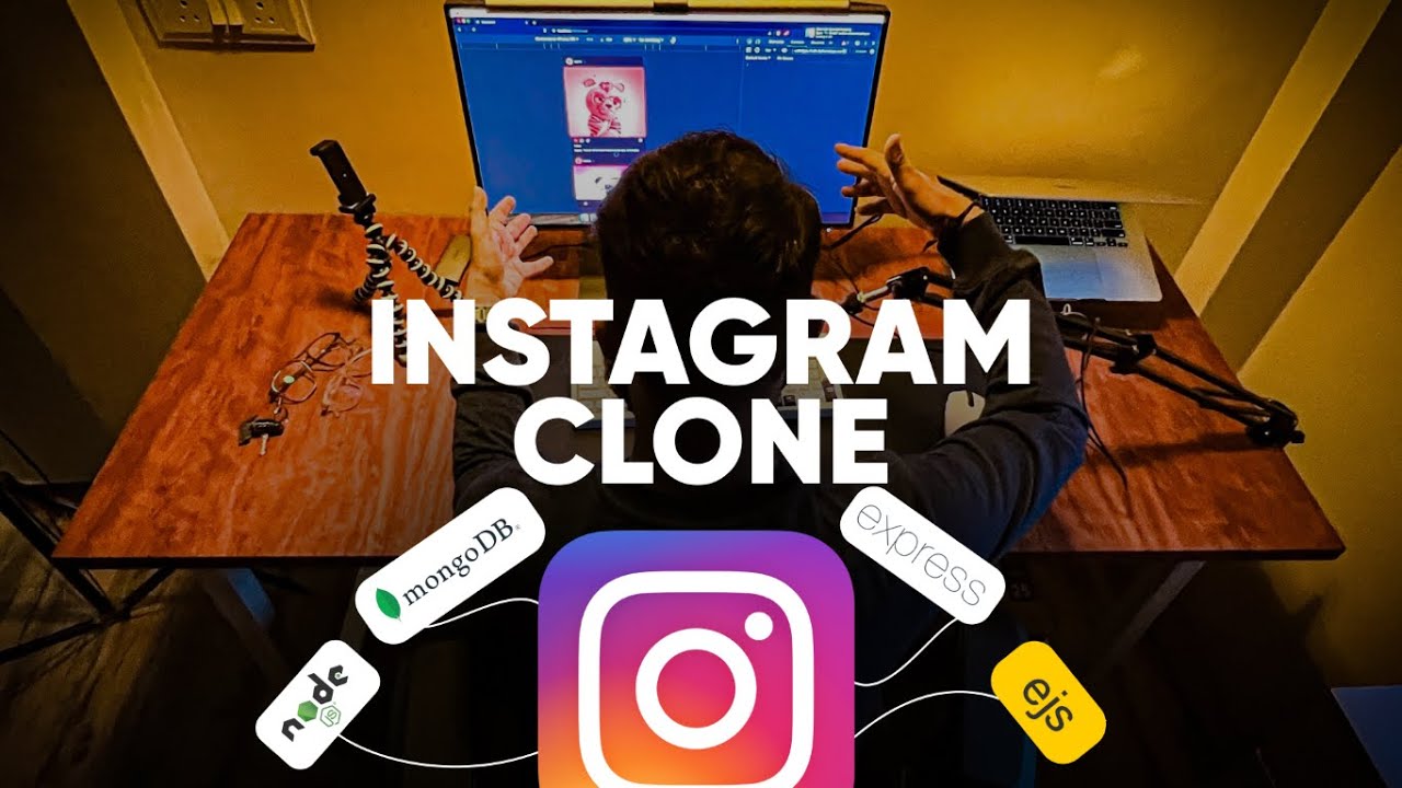🔴[PROJECT 🚀] EXACT INSTAGRAM CLONE | NODEJS | ExpressJS | EJS | MongoDB | MongooseJS