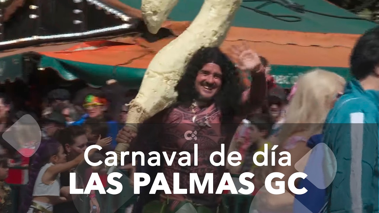 El Carnaval de Día toma las calles de Las Palmas de Gran Canaria