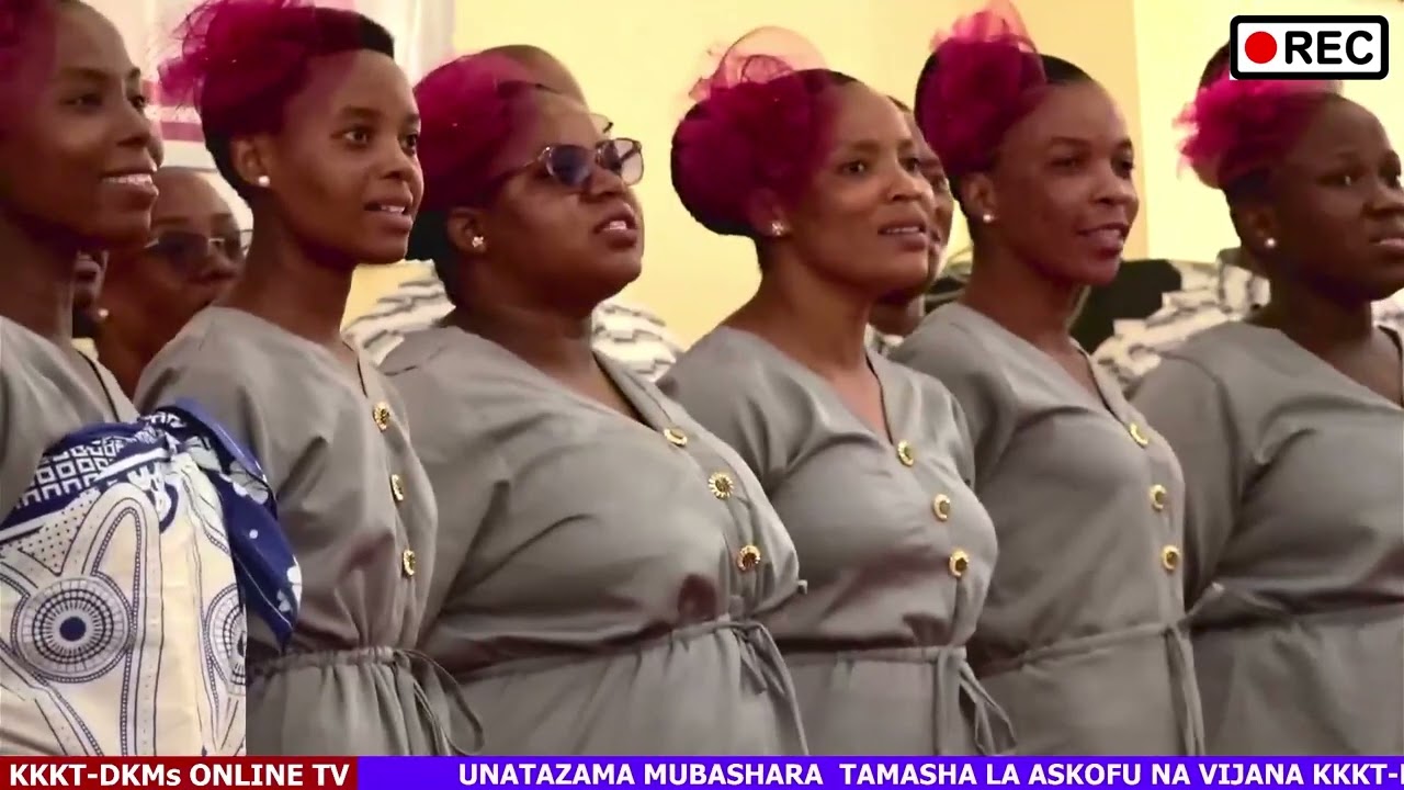 Kwaya ya Vijana KKKT-DKMs Jimbo la Pwani Usharika wa Mikanjuni-TAMASHA LA ASKOFU NA VIJANA 2025