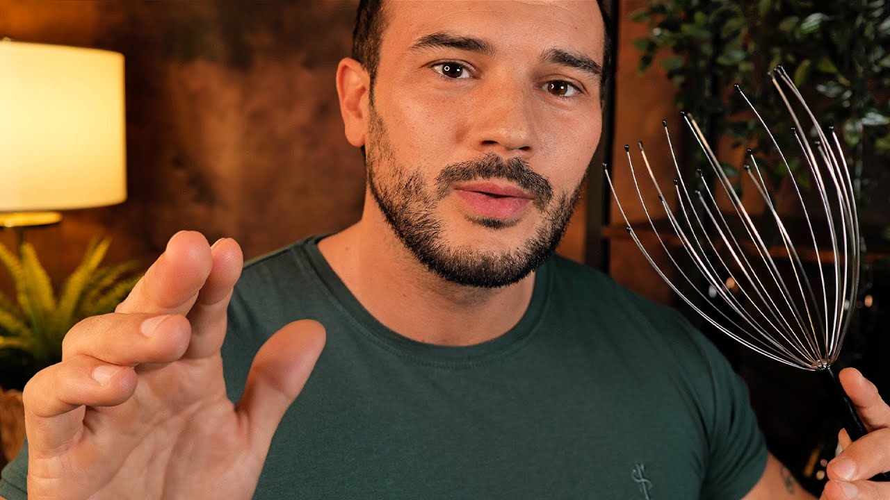 ASMR | Doing Relaxing Things to You for Deep Sleep - Cosy and Safe Personal Attention