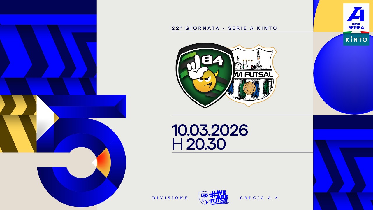 L84 Torino-CDM Futsal | 22&ordf; giornata | Serie A KINTO 2025/2026