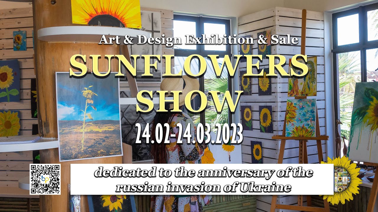 Sunflowers Show. Art & Design Exhibition & Sale in support of Ukraine (Swakopmund, Namibia)