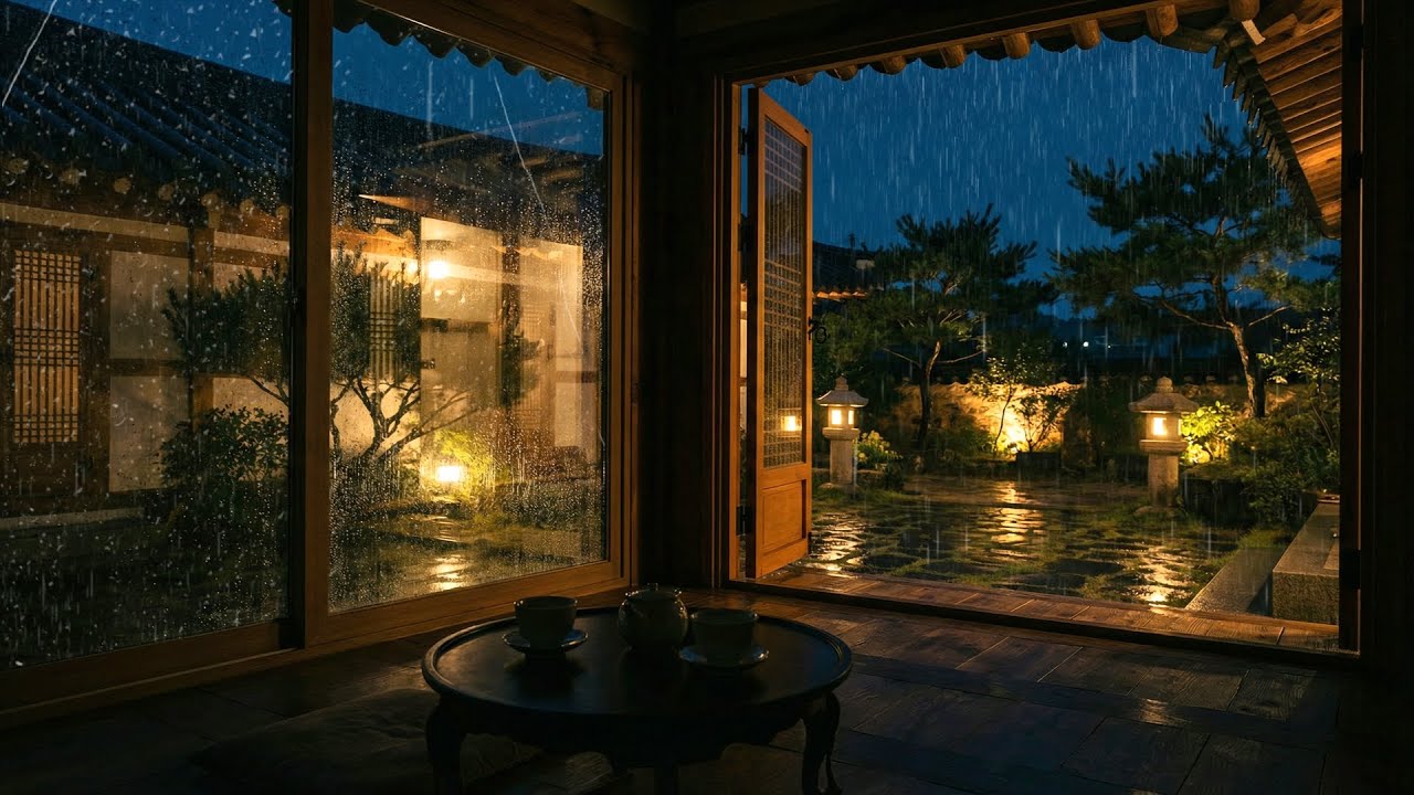 🌧️ 오늘 밤, 비에게 맡기세요 │ K-RAIN