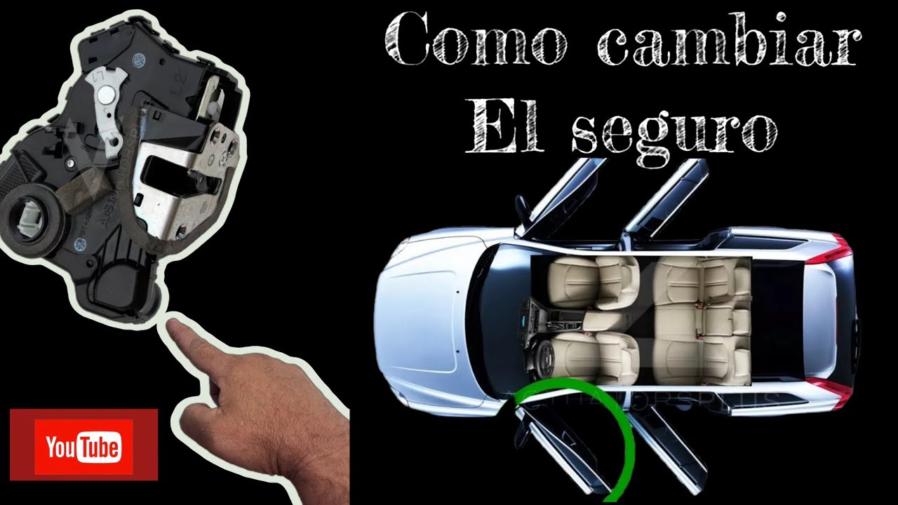 Cómo cambiar o reemplazar el seguro latch de la puerta 2012 a 2015 Honda Civic lado del conductor