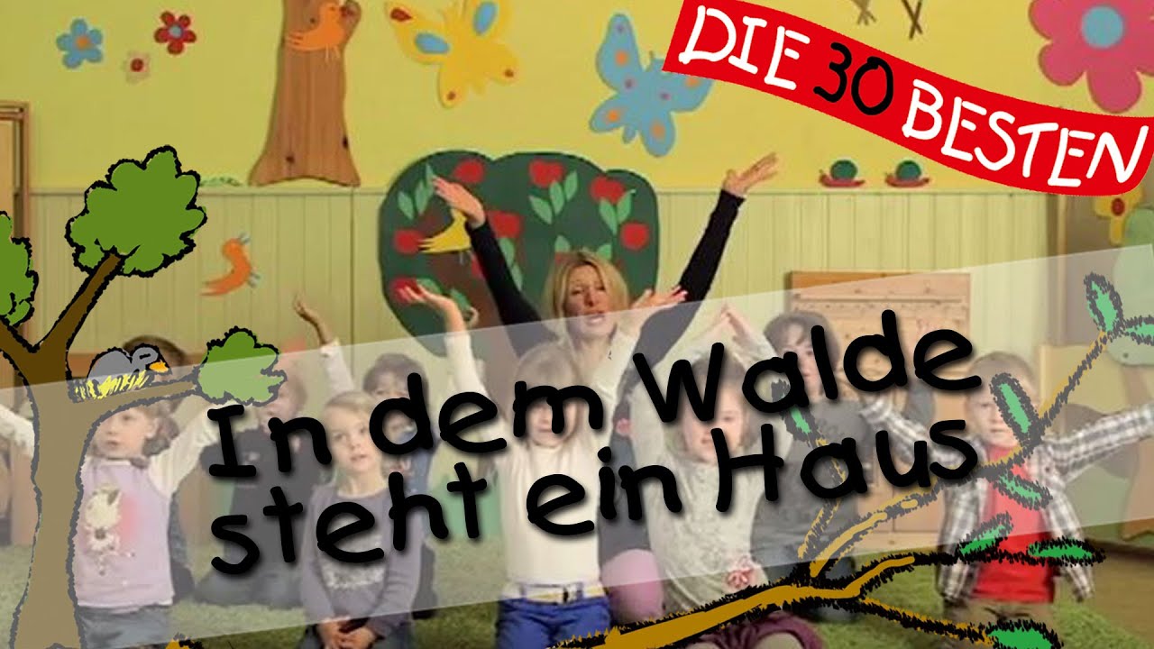 👩🏼 In dem Walde steht ein Haus - Singen, Tanzen und Bewegen || Kinderlieder