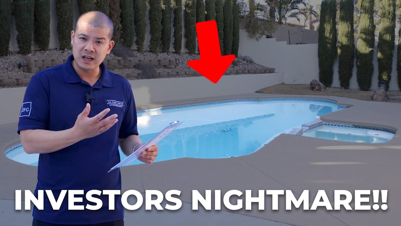 NEVER invest in homes with pools!