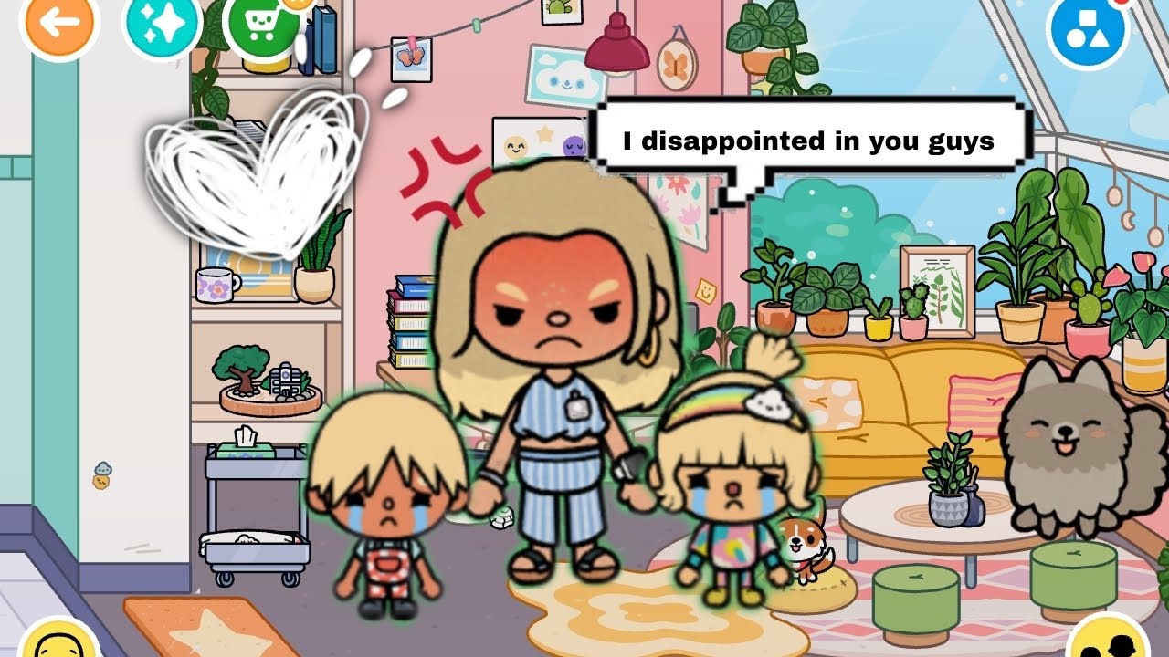 Twins get in trouble 😡💢[*with voice🎙️] [Toca Boca roleplay 🩷💮🐚]
