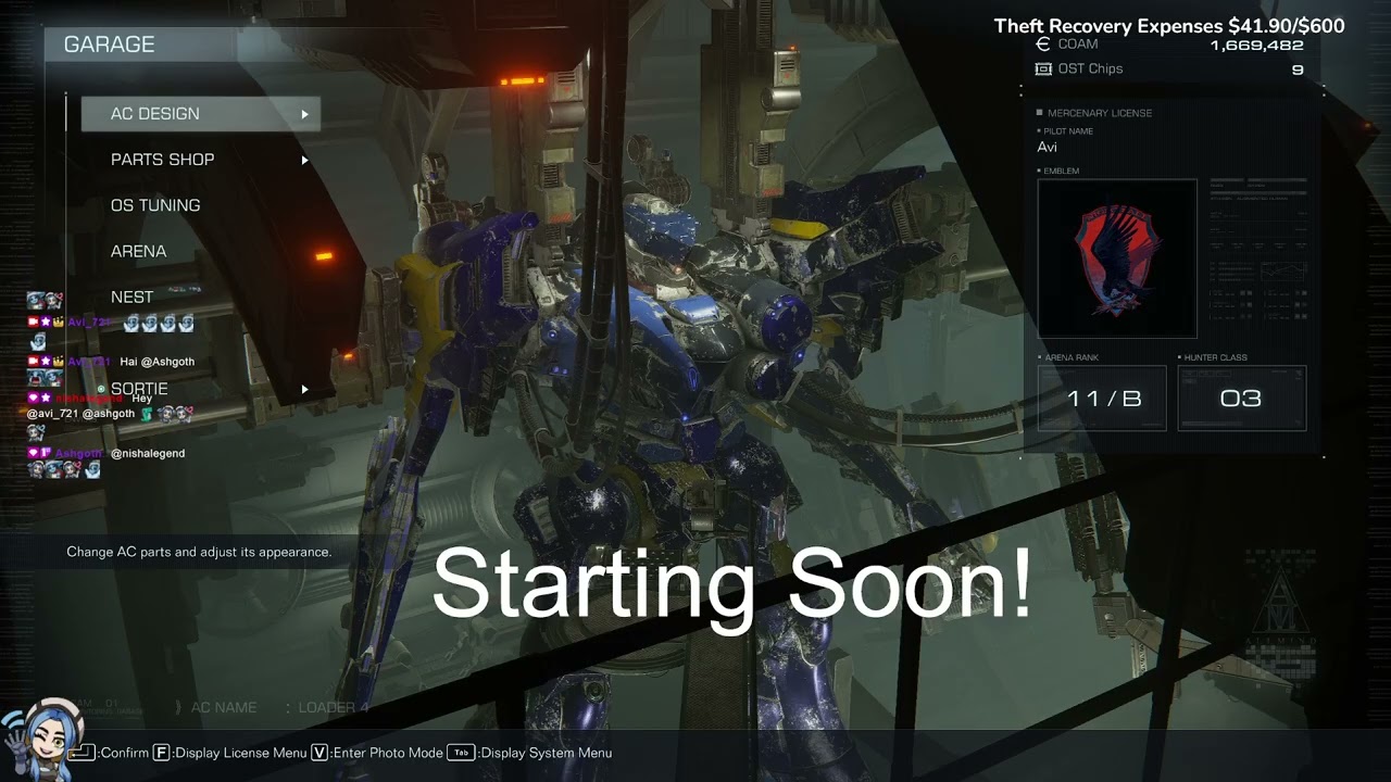 Armored Core 6 First Playthrough | First Ever Mech Game | No Spoilers! | !fund