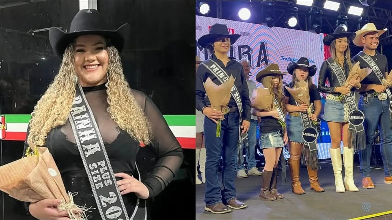Conheça a rainha plus size e o principado da inclusão do Limeira Rodeo Music 2025