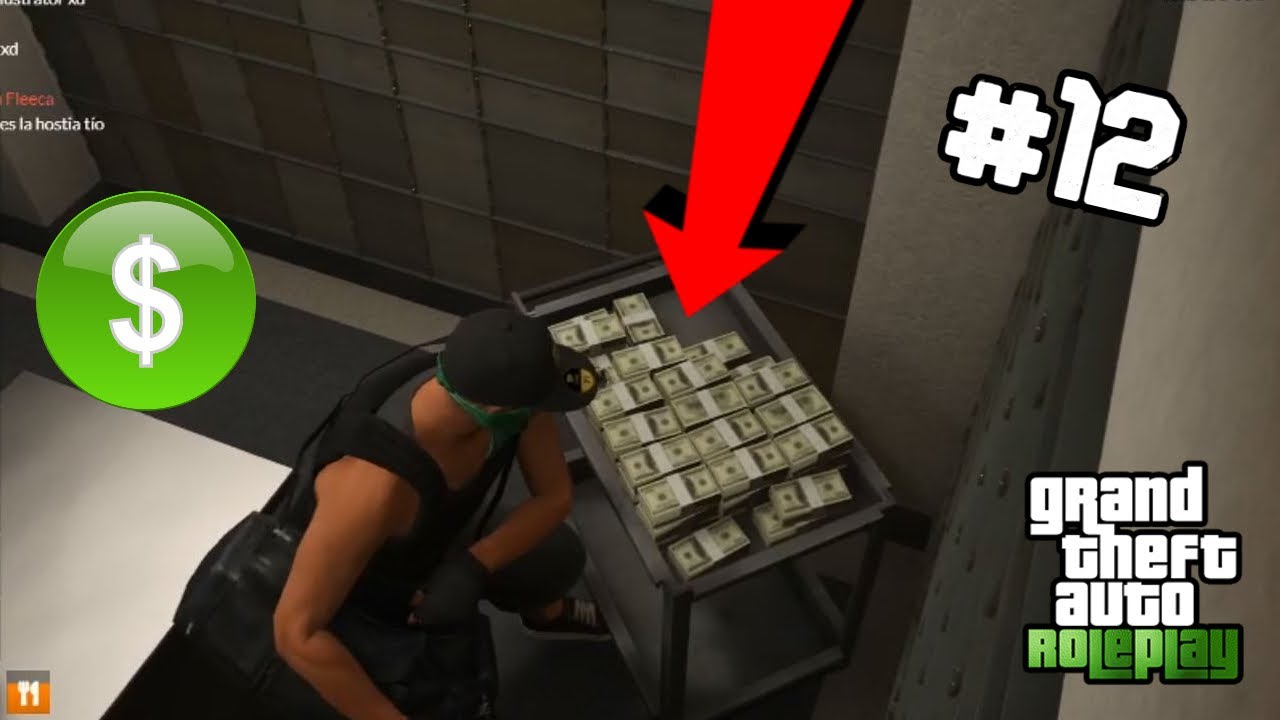 el BANCO y la FUGA PERFECTA!  | GTA V ROLEPLAY #12