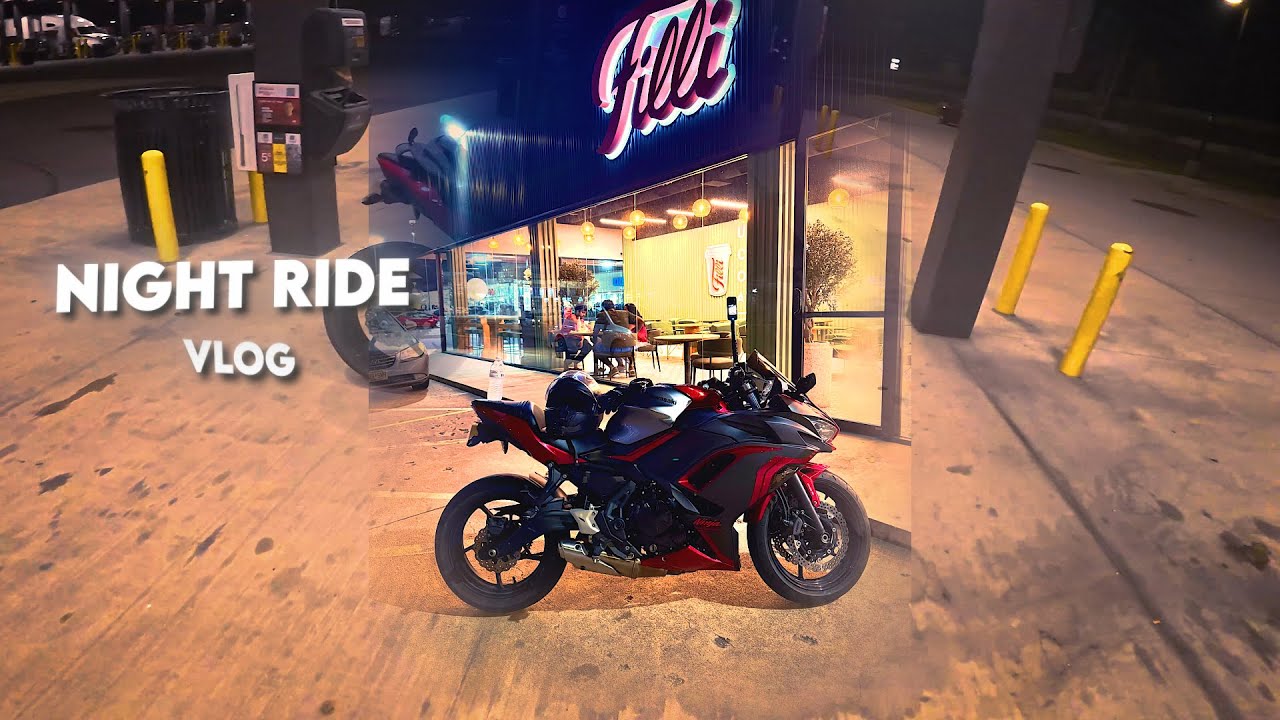 houston downtown night ride | VLOG