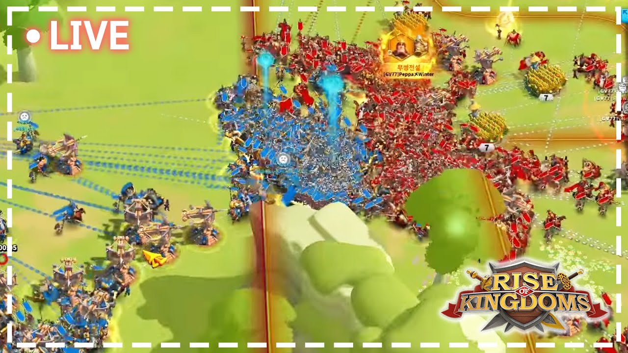 [라오킹] 2489 vs 2377, 1093 KVK 7관문 오픈. 승리 요정 출격!