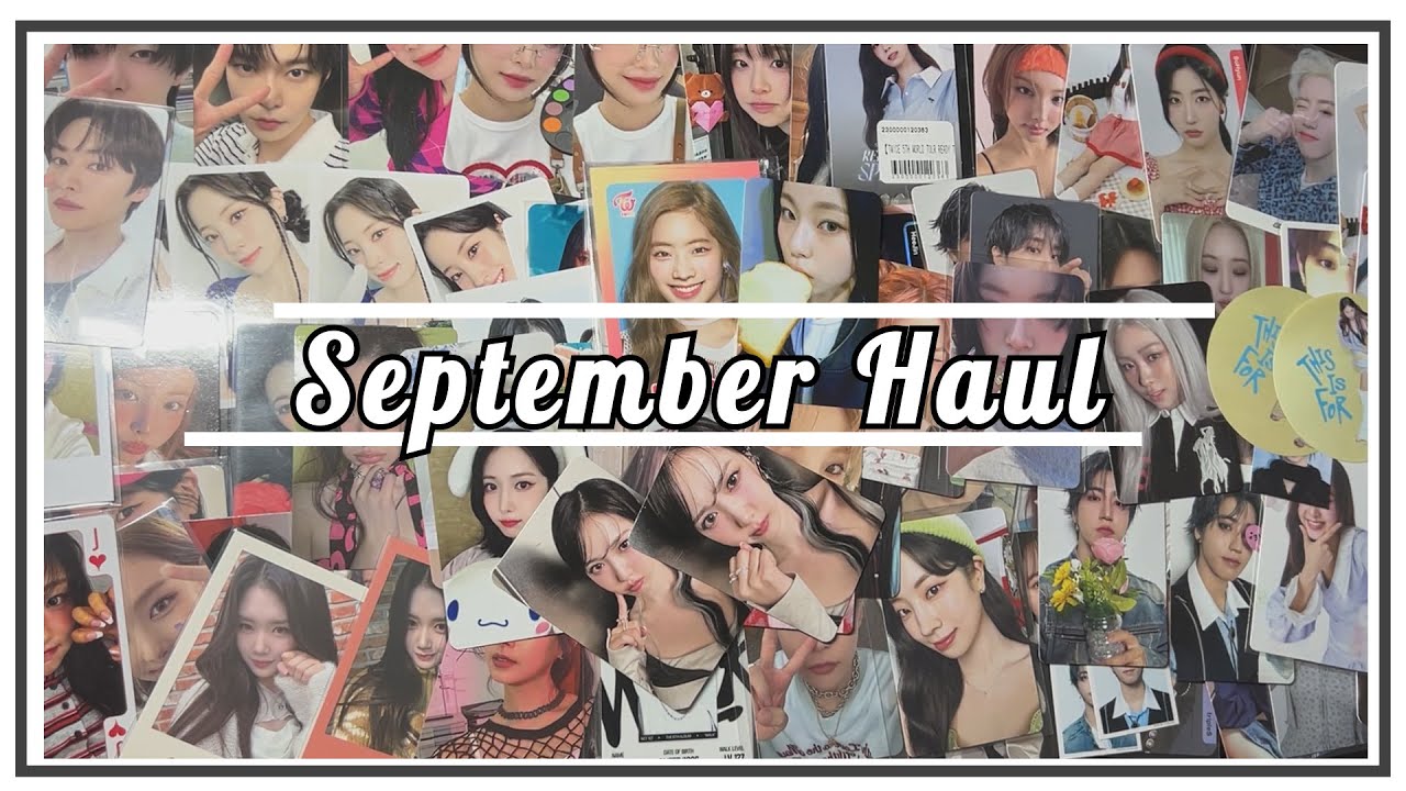 Kpop Collective Haul (September 2025)
