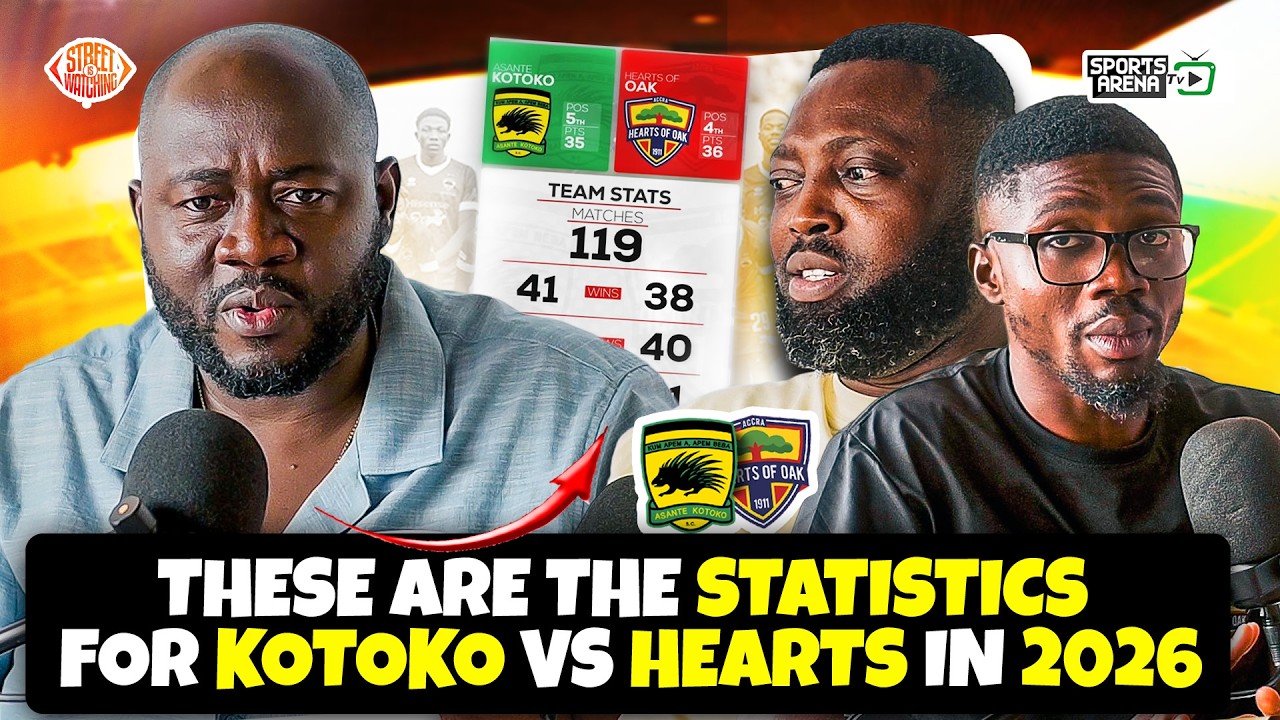 KOTOKO VRS HEARTS IN KUMASI 2026       