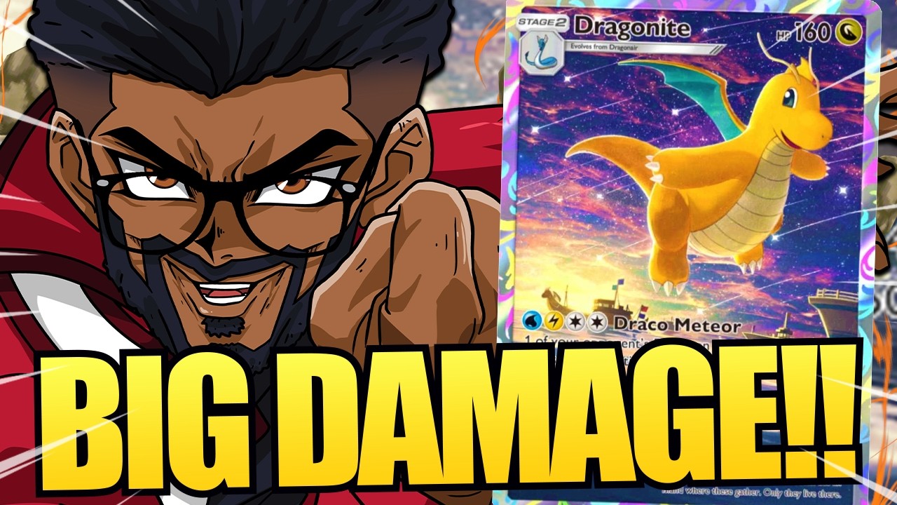 BIG DAMAGE with Dragonite Deck in Pokemon TCG Pocket!