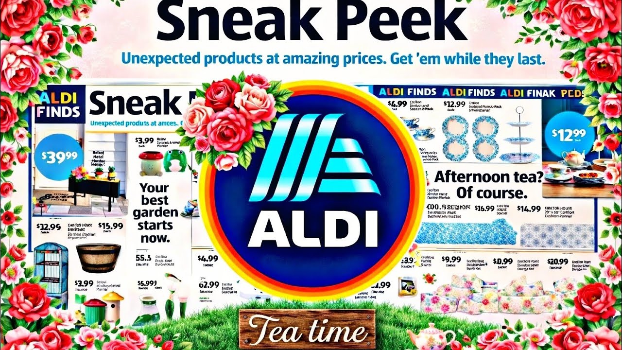 Анонс рекламных материалов ALDI с 1 по 7 апреля 2026 г. Новые товары!