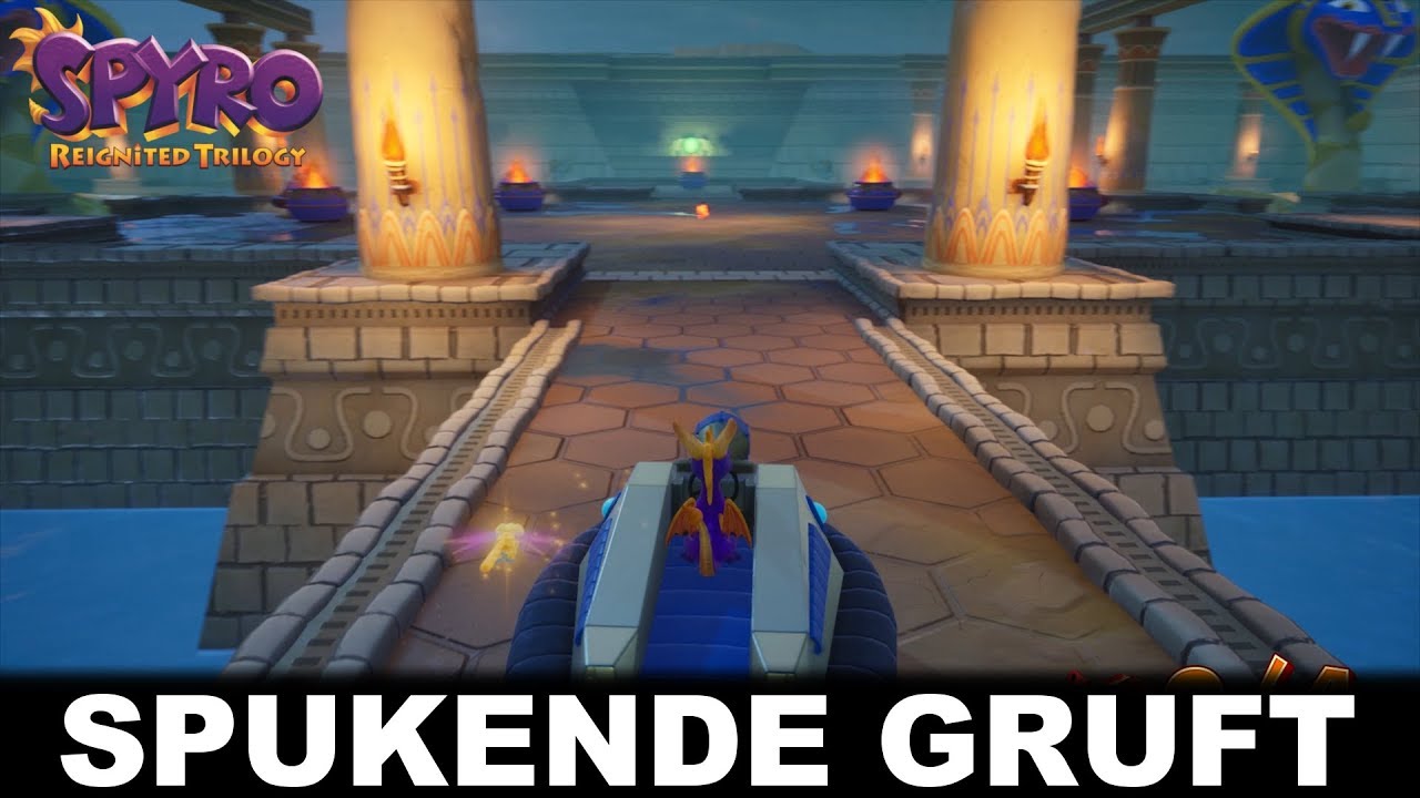 SPUKENDE GRUFT MIT ZERSTÖRUNGSWETTBEWERB! | SPYRO REIGNITED TRILOGY #024/#061[GERMAN] PS4 GAMEPLAY