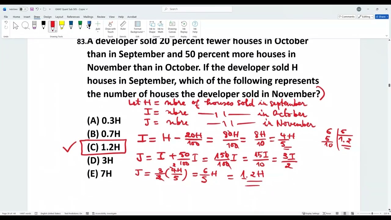 GMAT Quant Sub 505 EASY Questions and Answers - PART 4