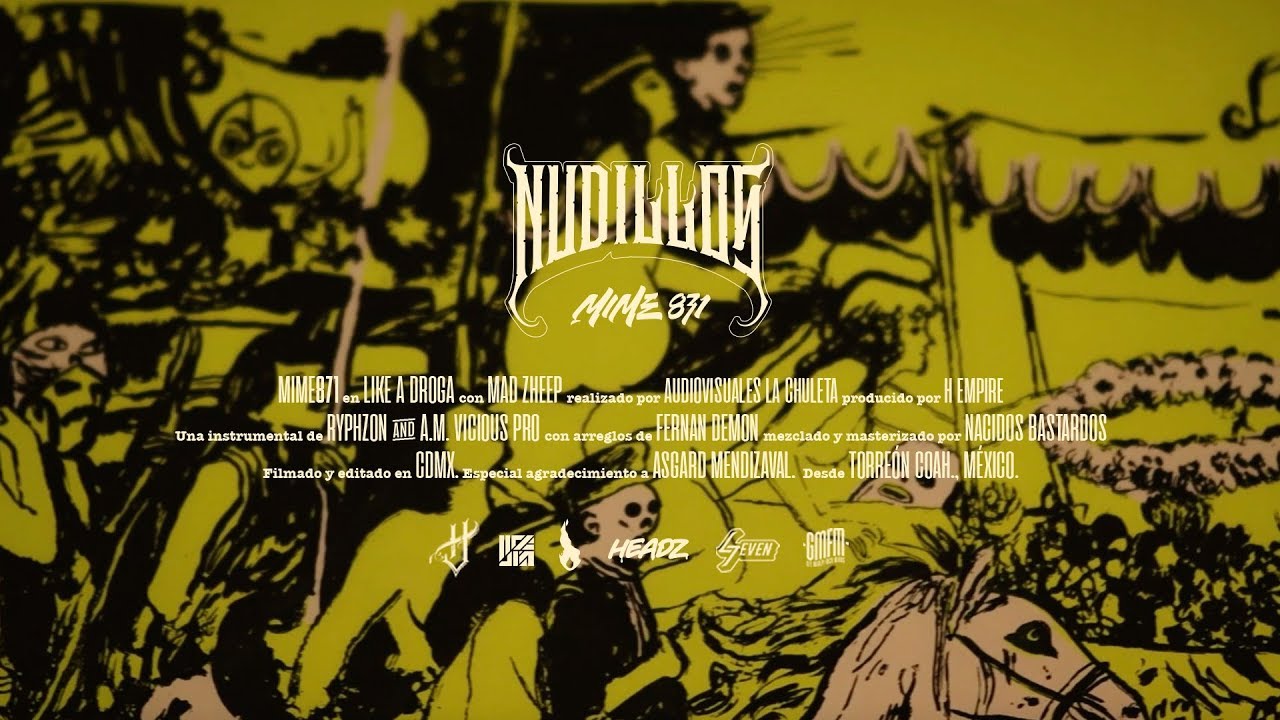 Mime871 - Like a Droga ft. Mad Zheep (Nudillos EP 2019)