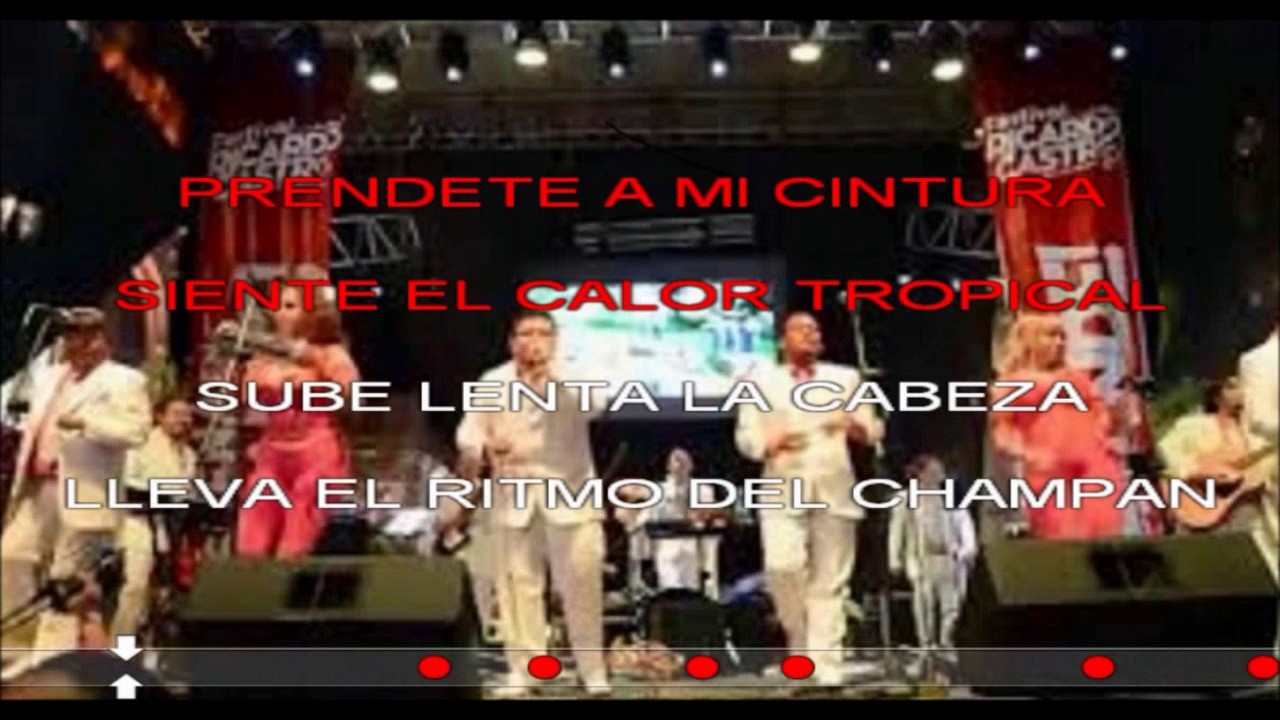 La Sonora Dinamita  que te la pongo karaoke