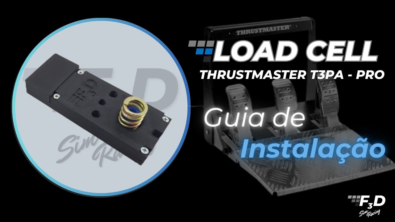 Guia de instalação Load Cell Thrustmaster T3PA Pro