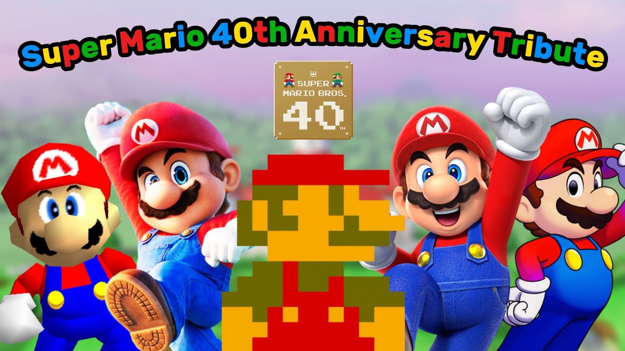 Super Mario 40th Anniversary Tribute