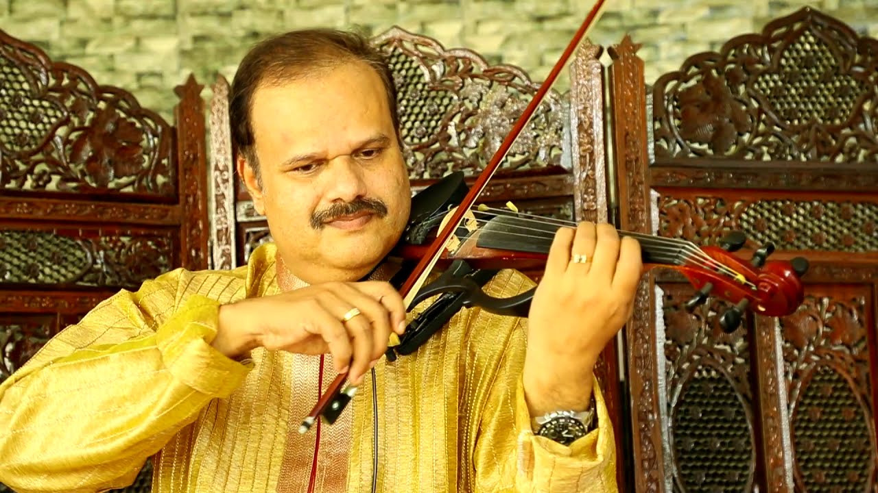Nakshathra Deepangal   Semi  Classical film song on Violin by Jobi Vempala