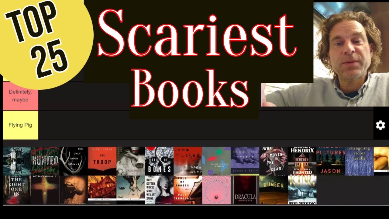 Scariest Books Ever! Tier Ranking