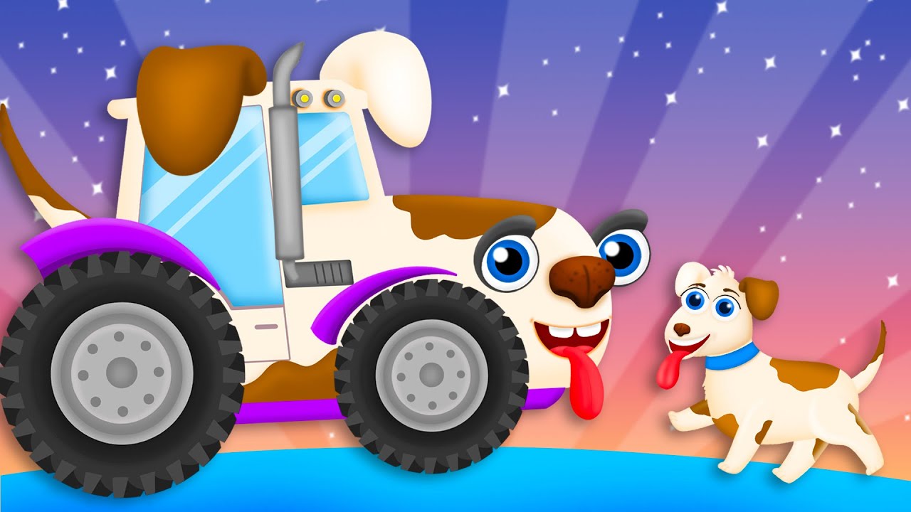 Traktor Tralalaktor przemalowany 🐶 &ndash; Piosenki dla Dzieci &ndash; Z Miłości do Dzieci