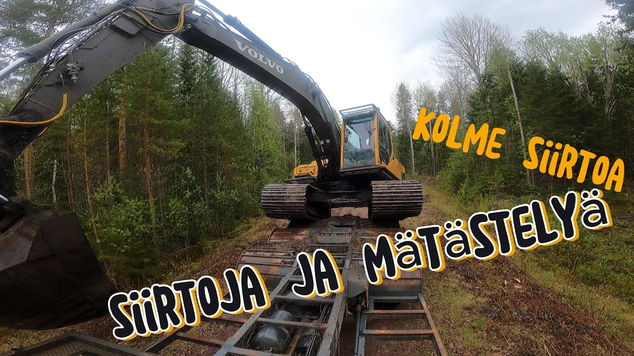 Siirtoja ja mätästystä | Volvo 210blc | Sisu e14