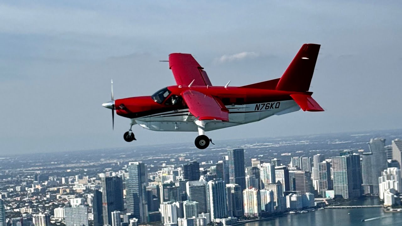 Flying a Quest Kodiak 100 STOL Turboprop.