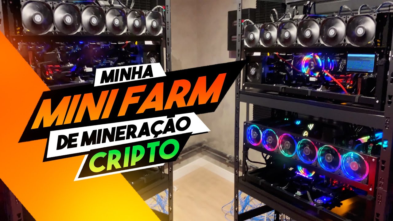 Minha Mini Farm / Mineração de Criptomoeda