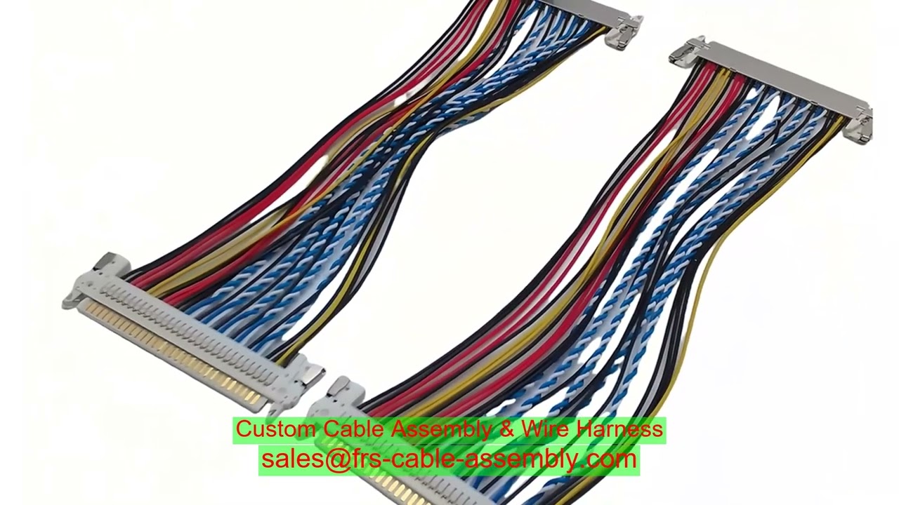 Индивидуальная сборка кабелей IPEX20473-030T, LVDS кабель, видеосигнальные разъемы для цифровых экра