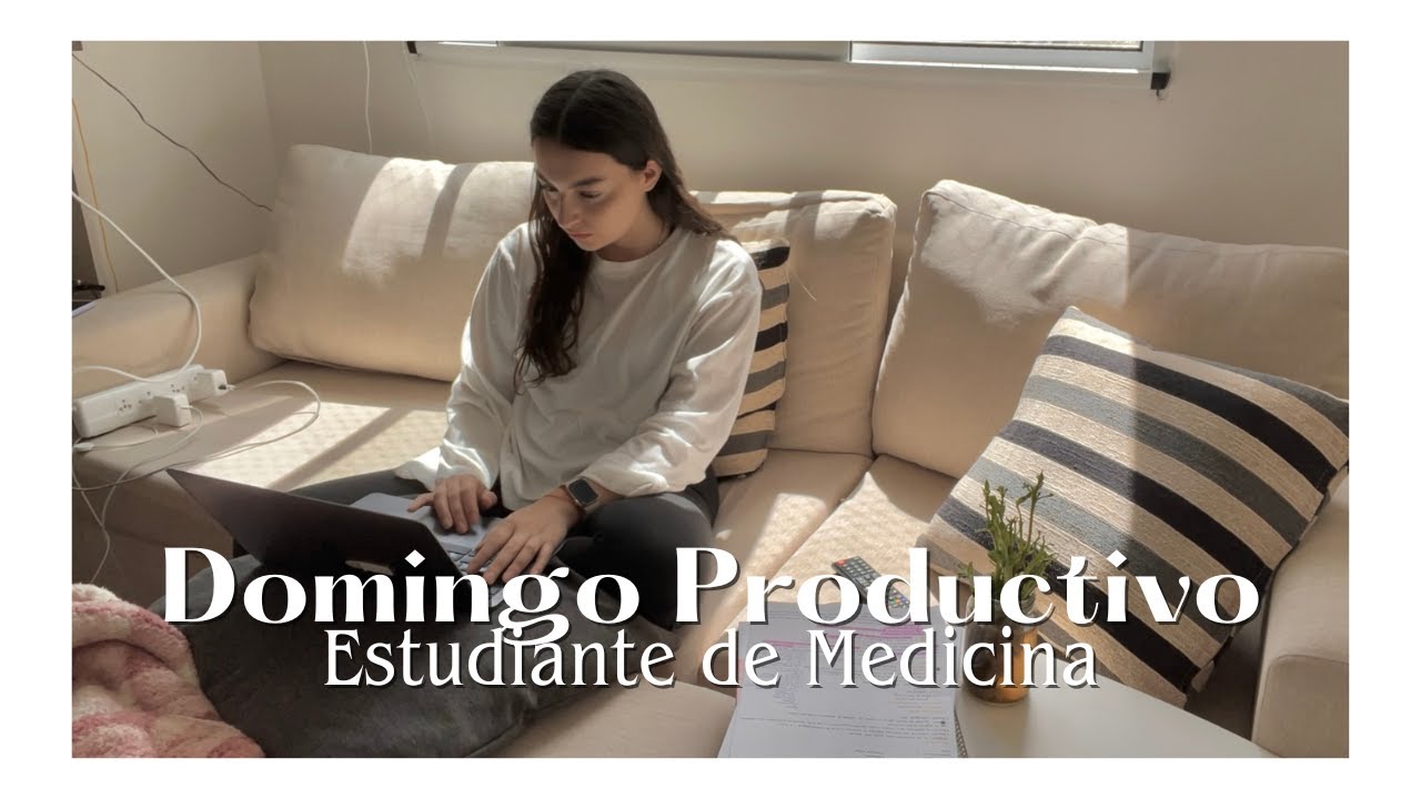 STUDY VLOG| Domingo Productivo, Estudiando Anatomía