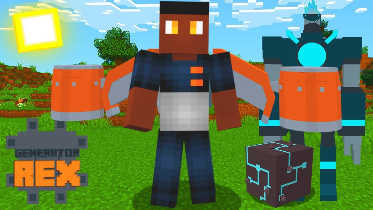 Minecraft Generator Rex - How to get Omega 1 nanite (Datapack)