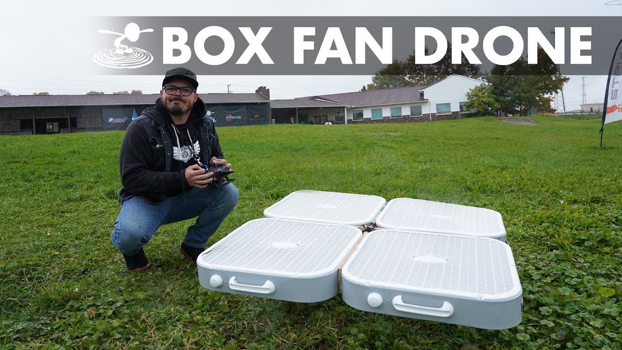 Flying Box Fan Drone!