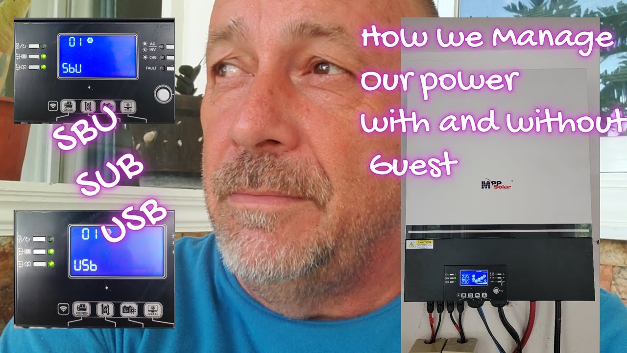 How we Manage our Solar and Battery Power / POND WORK Continues