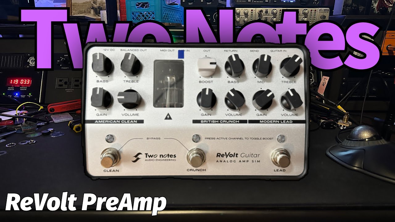 TwoNotes: REVOLT Preamp (Demo)