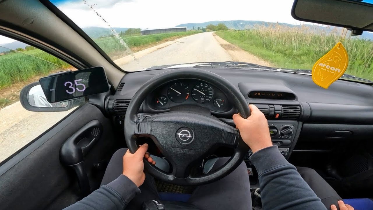 Opel Corsa B 1.2i 1998 [75HP] - POV TEST DRIVE