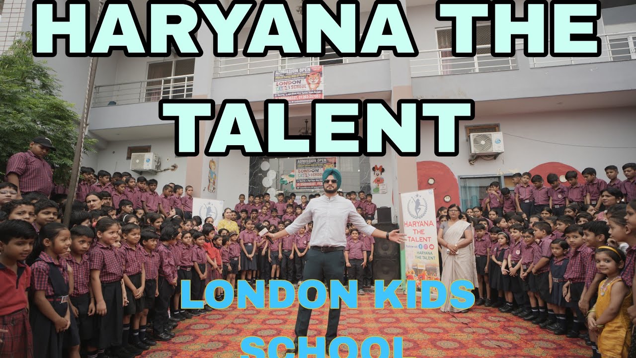 HARYANA THE TALENT (show) [LONDON KIDS SCHOOL] SAMPLA { Vishmeet Singh} #school#dance