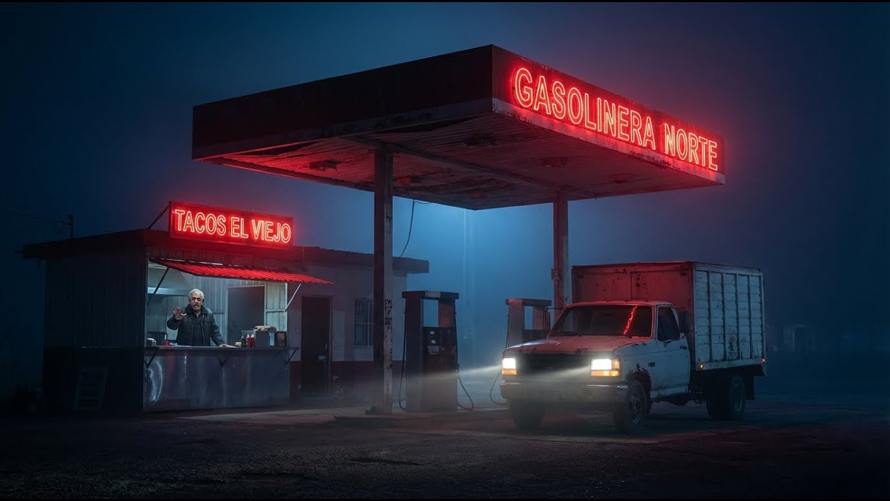Cargué de noche en la gasolinera de Saltillo — el motor murió solo a las 3 11 AM