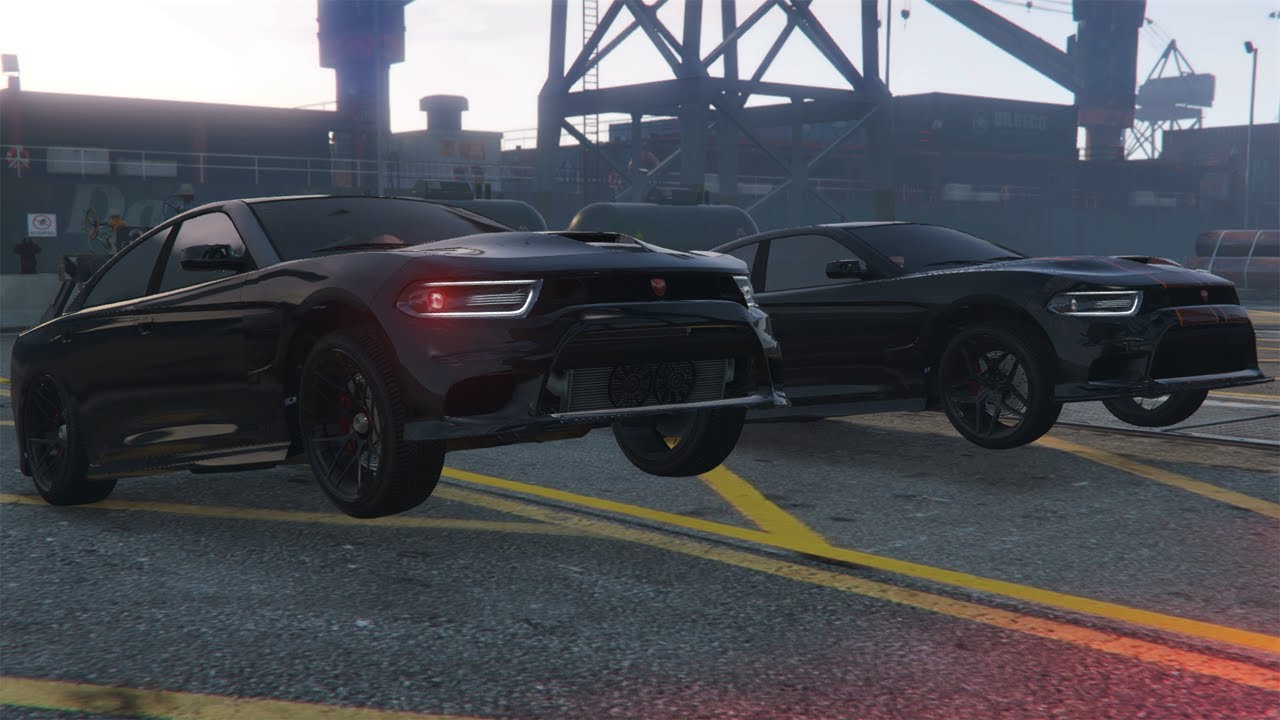 Новый Buffalo STX (Hellcat Charger) — езда на заднем колесе, гонки, без Hesi/Takeover | GTA 5 Online