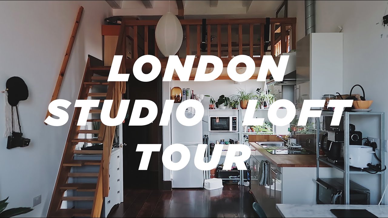 London micro cosy studio loft apartment tour | 355 sqft 33sqm | first lockdown