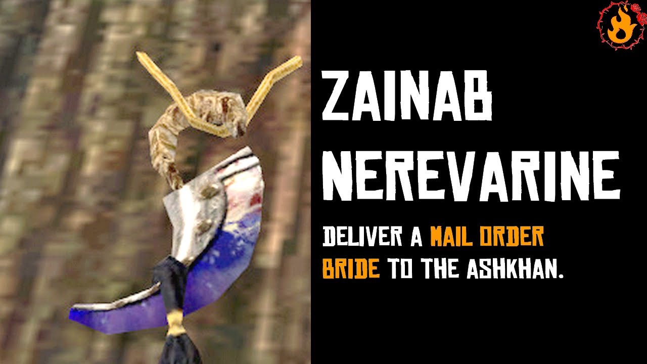 Zainab Nerevarine - Main Quest Walkthrough (TES III Morrowind)